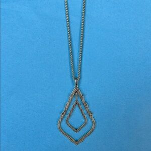 Kendra Scott Gold Open Frame Necklace